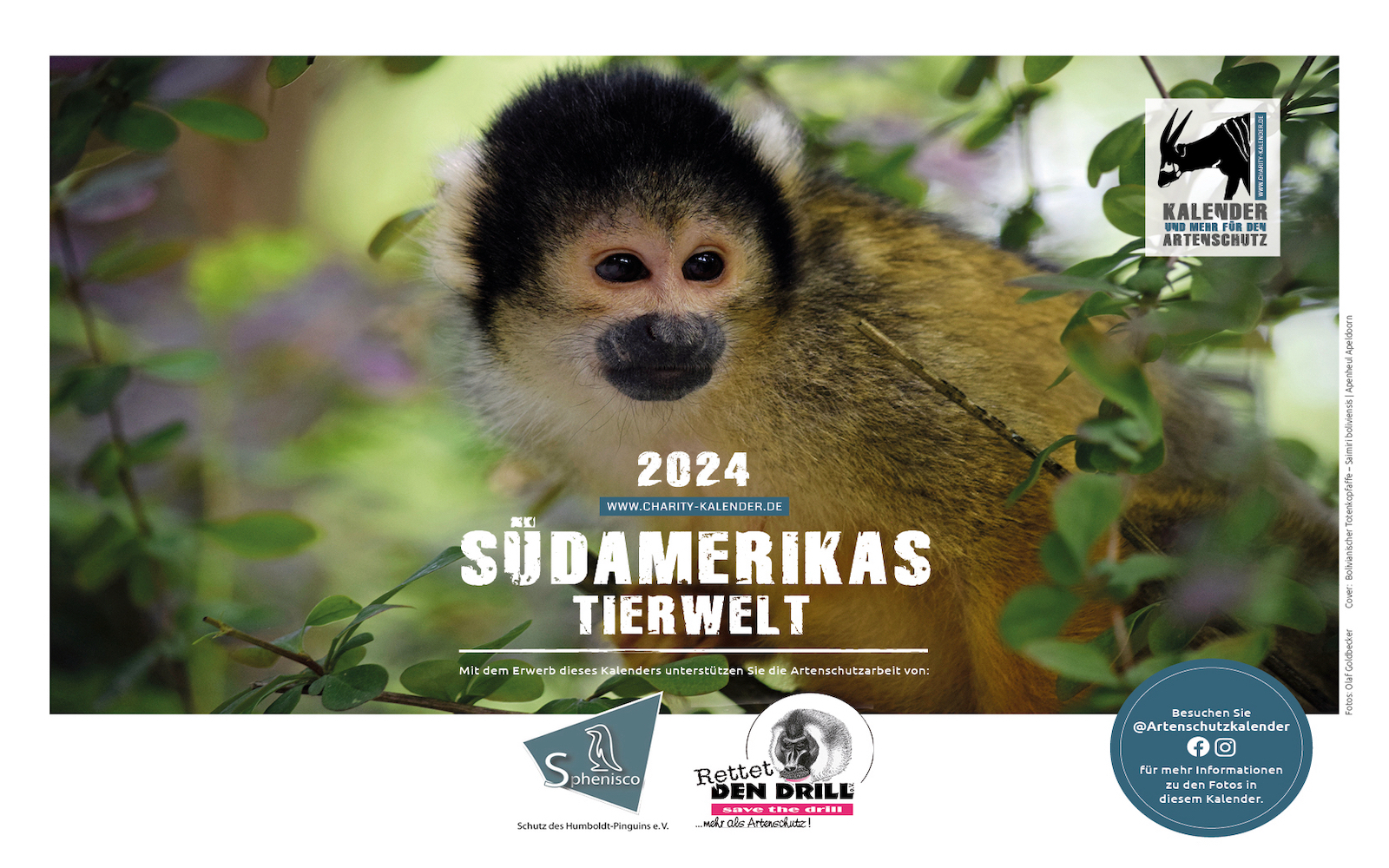 Kalender “Südamerikas Tierwelt 2024”