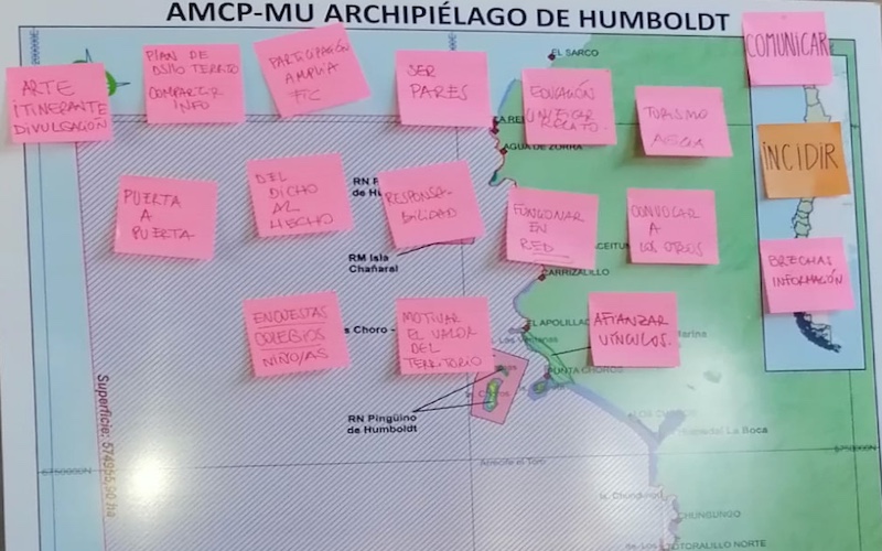 Conference on the design of the Humboldt Archipelago Marine Protected Area